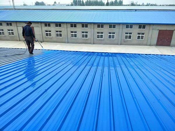 高唐 彩钢瓦喷漆翻新工业厂房、仓库